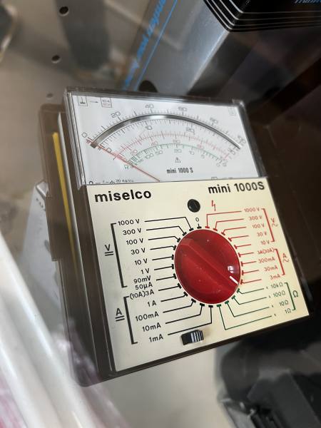 Imagen de Multimètre analogique Miselco Mini 1000S