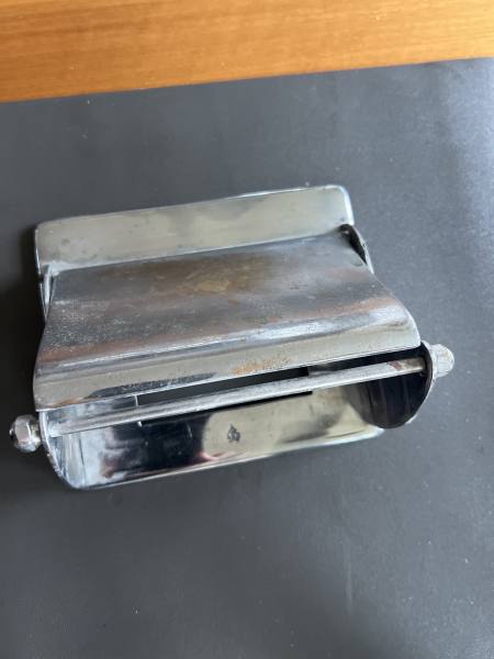 Imagen de Porte-rouleau papier toilette chromé vintage