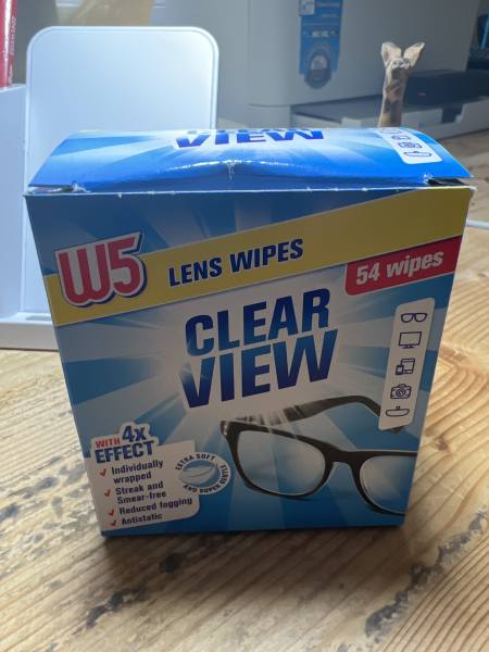 Imagen de Toallitas Limpiadoras para Lentes - Clear View