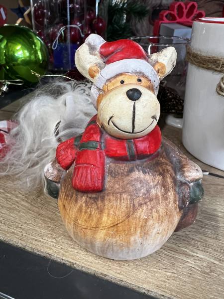 Imagen de Figura reno navideño decorativo
